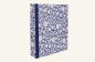 Preview: Blue folder "Fanni", handmade
